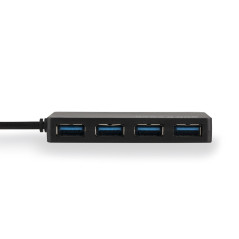 NGS iHub 3.0 4-Port USB Hub Black | Smarty