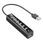 USB Hub NGS iHub7 Tiny USB 2.0 – 7 Ports Black USB Hub NGS iHub7 Tiny USB 2.0 – 7 Ports Black
