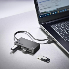 NGS iHub4 Tiny 4-Port USB Hub Black | Smarty