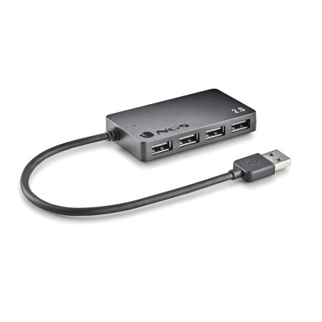 Hub USB NGS iHub4 Tiny 4 ports Noir | Smarty