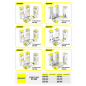 Accessory Set D-power F1 – 6 Microphones 6 USB-C 6 Lightning 6 Earphones 6 Chargers