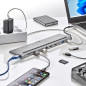 USB-C Multiport Adapter NGS 12-in-1 – Gray USB-C Multiport Adapter NGS 12-in-1 – Gray