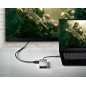 Adaptateur multiport NGS Wonder Dock 8 USB-C – 8-en-1 Gris