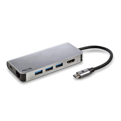 Adaptateur NGS Wonder Dock 8 USB-C Gris | Smarty