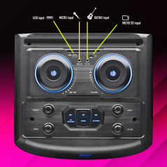 Enceinte Bluetooth NGS Wild Dub 3 1200 W | Smarty