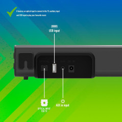 Barre de son Bluetooth NGS Subway 40 W | Smarty