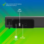 Barre de son Bluetooth NGS Subway – 40 W Noir Barre de son Bluetooth NGS Subway – 40 W Noir