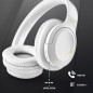 Casque sans fil NGS Artica Greed – Blanc avec microphone Casque sans fil NGS Artica Greed – Blanc avec microphone