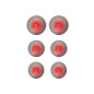 Earphones NGS Cross Rally Silver – 3.5 mm Jack 1.2 m Silver