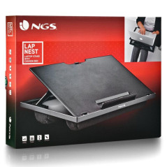 NGS Lapnest 15.6" laptop stand black | Smarty Paris
