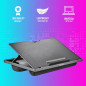 Laptop stand NGS Lapnest 15.6" with cushions – Black Laptop stand NGS Lapnest 15.6" with cushions – Black