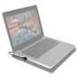 Cooling laptop stand NGS Jet Stand 15.6" LED – Black