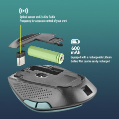 NGS Evo Rust Ice rechargeable mouse | Smarty