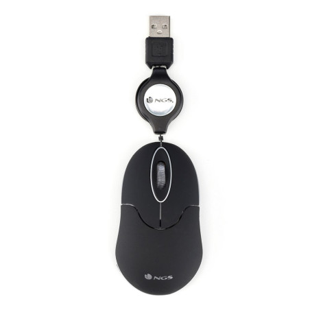 Souris filaire NGS Sin Black 1000 DPI – Noir