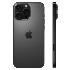 iPhone 16 Pro Max 512 Go Titane Noir - Grade AB avec boîte et accessoires — Reconditionné Garanti 12 mois · Smarty Paris