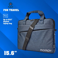 Sacoche NGS Monray Charter 15,6" bleu | Smarty