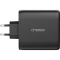 Chargeur mural OtterBox Standard USB-C PD GaN – 4 ports, 100W, Noir Chargeur mural OtterBox Standard USB-C PD GaN – 4 ports, 100W, Noir
