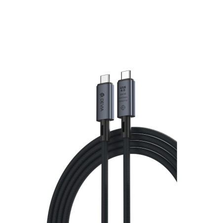 Câble Devia USB4 USB-C 240W 40 Gbps 1 m | Smarty