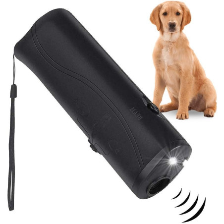Dispositif anti-aboiement ECO – dressage LED noir
