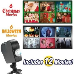 Decorative projector for Christmas Halloween