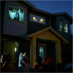 Decorative projector for Christmas Halloween