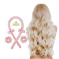 Ensemble de bigoudis mousse ECO – sans chaleur rose