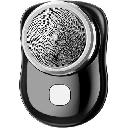 Mini rasoir électrique USB ECO avec écran LCD – Argent