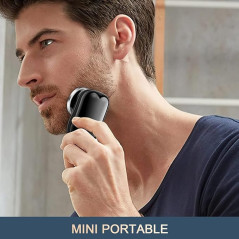 Silver ECO LCD mini shaver | Smarty Paris