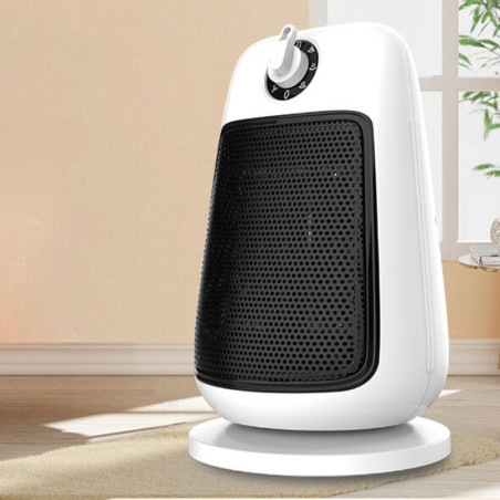 Chauffage électrique céramique ECO 1 500 W – Blanc