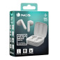 Écouteurs intra-auriculaires Bluetooth NGS Artica Move – Blanc