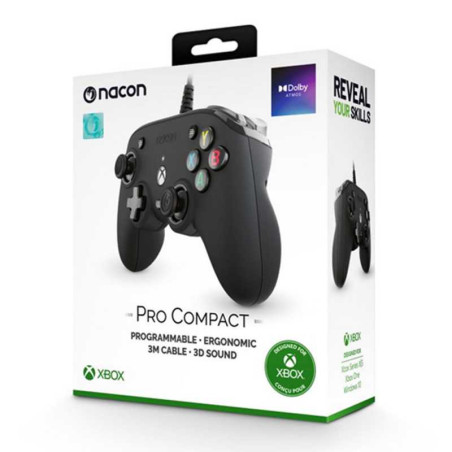 Manette Nacon Pro filaire Xbox noire | Smarty