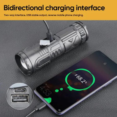 Lampe de poche ECO 30 W portée 1,5 km