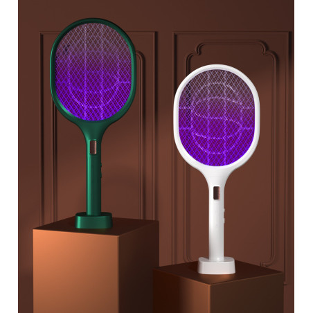 Raquette électrique anti-moustiques ECO – Lampe UV