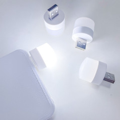 Mini USB LED Night Light ECO – White
