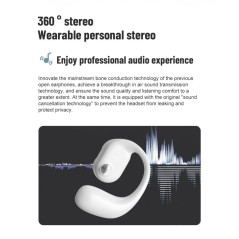 Oreillette Bluetooth gauche OWS YJ-77 Blanc