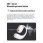 Oreillette Bluetooth gauche OWS YJ-77 ECO – Blanc Oreillette Bluetooth gauche OWS YJ-77 ECO – Blanc
