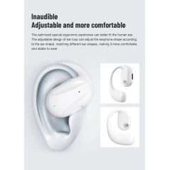 Oreillette Bluetooth gauche OWS YJ-77 Blanc