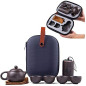 Portable Tea Set ECO – Teapot, 4 Cups, Case Portable Tea Set ECO – Teapot, 4 Cups, Case