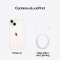 Apple iPhone 14 – 128 Go lumière stellaire · Reconditionné