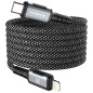 Braided Magnetic Cable XSSIVE XSS-MGC-CL1M – USB-C/Lightning 1m Braided Magnetic Cable XSSIVE XSS-MGC-CL1M – USB-C/Lightning 1m