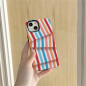 Magnetic Double-Layer Protective Case – Irregular Rainbow Streaks Magnetic Double-Layer Protective Case – Irregular Rainbow Streaks