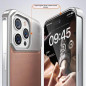 Magnetic Aluminum and Leather Case ECO – Brown, Built-In Fragrance