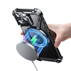 Coque iPhone MagSafe support rotatif métal | Smarty
