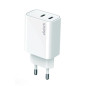 Fast Charger Ellietech CD329 – Dual USB-C 20W White Fast Charger Ellietech CD329 – Dual USB-C 20W White