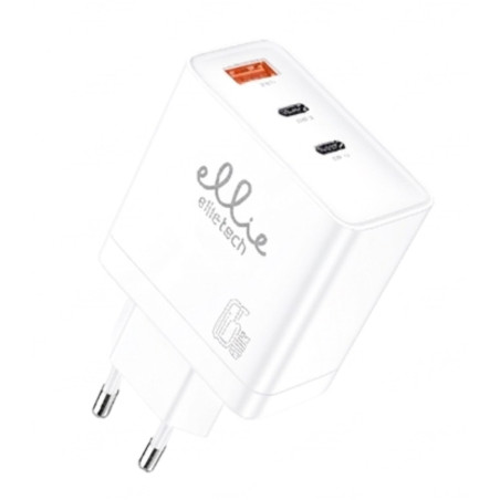 Chargeur 65 W Ellietech CD407 USB-A + 2 USB-C