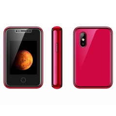 Mini téléphone 8XR double Nano SIM Rouge | Smarty