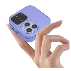 Mini téléphone ECO i16 Pro – double Nano SIM Violet