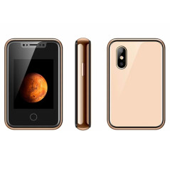 8XR Mini Phone Dual Nano SIM Gold | Smarty