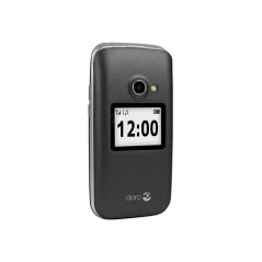 Téléphone portable Doro 2424 à clapet – 2,4 pouces Graphite/Blanc