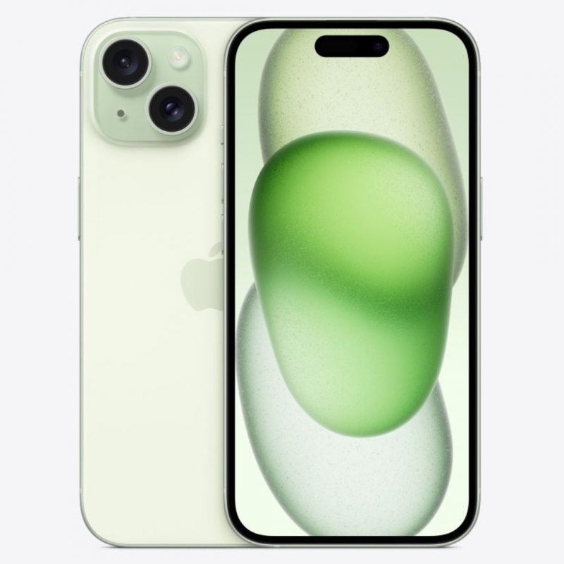 Apple iPhone 15 – 128 GB Green, Grade A · Refurbished